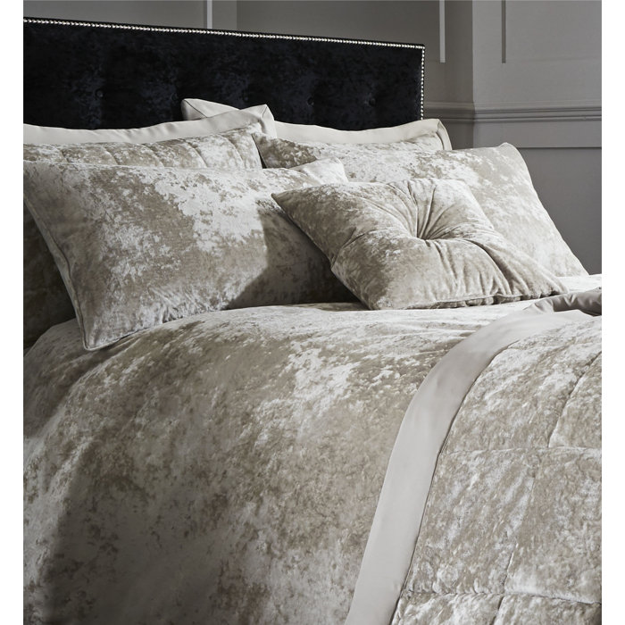 Catherine Lansfield Crushed Velvet Bedspread & Reviews Wayfair.co.uk